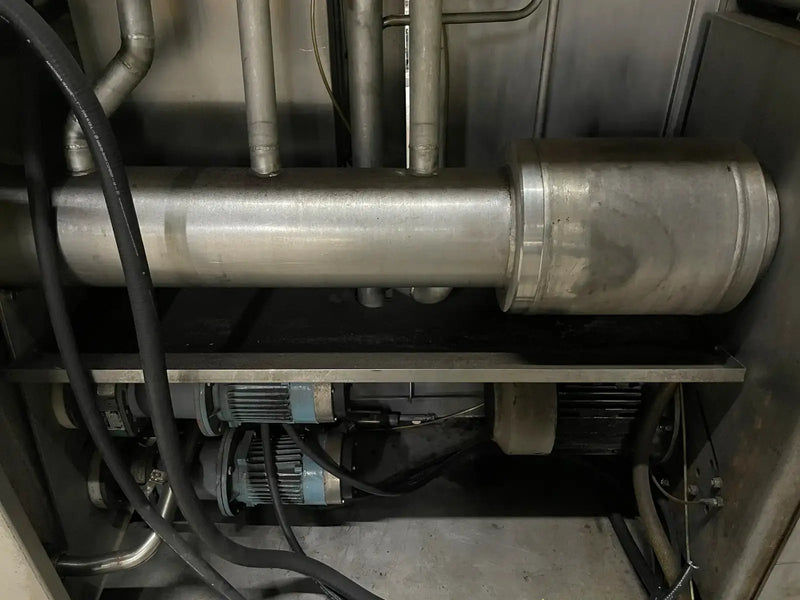 Congelador continuo Tetra Pak Hoyer KF 1000XC (9TR, (3) motores incluidos con panel de control)