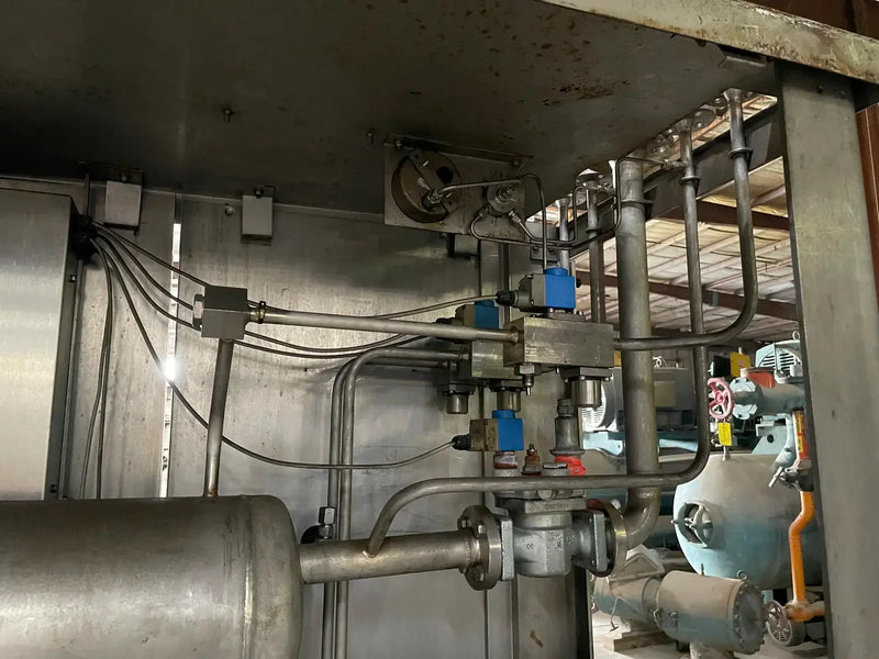Congelador continuo Tetra Pak Hoyer KF 1000XC (9TR, (3) motores incluidos con panel de control)