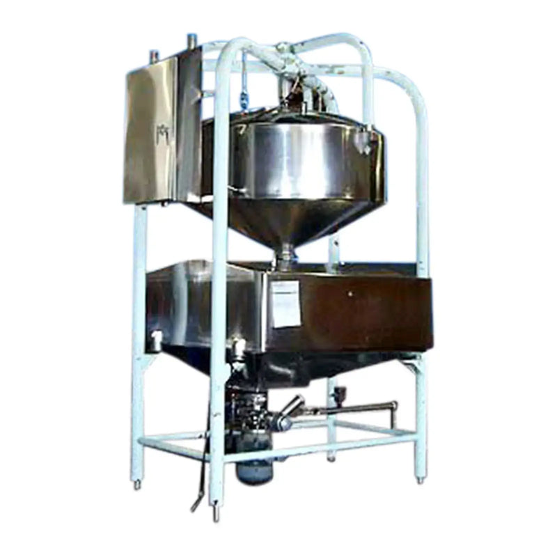Double Tank Hopper Assembly with Pump