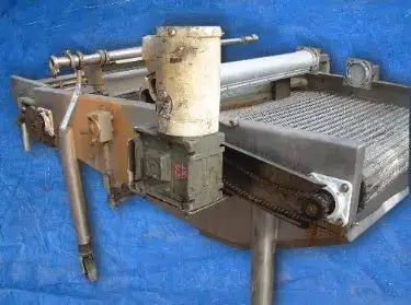 Depositante - Transportador de acero inoxidable - 3 pies 4 pulgadas de ancho