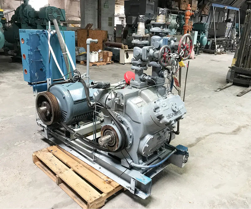 Frick MRI-90-4 AHVBD 4-Cylinder Reciprocating Compressor Package (60 HP 230/460 V)