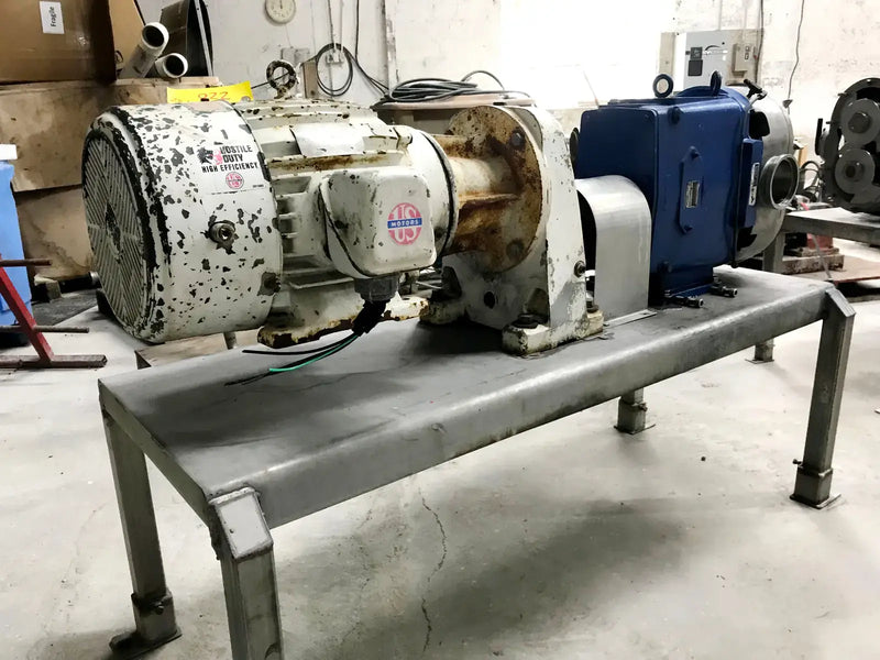 Waukesha Cherry-Burrell 220 Positive Displacement Pump (15 HP, 310 GPM Max)