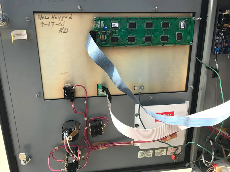 Frick RXB-39 Rotary Screw Compressor Package (Frick XJS120L, 100 HP 208-230/460 V, Frick Micro Control Panel)