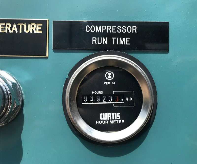 Frick RXB-39 Rotary Screw Compressor Package (Frick XJS120L, 100 HP 208-230/460 V, Frick Micro Control Panel)