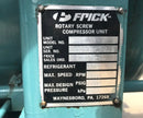 Frick RXB-39 Rotary Screw Compressor Package (Frick XJS120L, 100 HP 208-230/460 V, Frick Micro Control Panel)