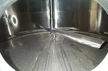 Tanque de silo con camisa de 3500 galones