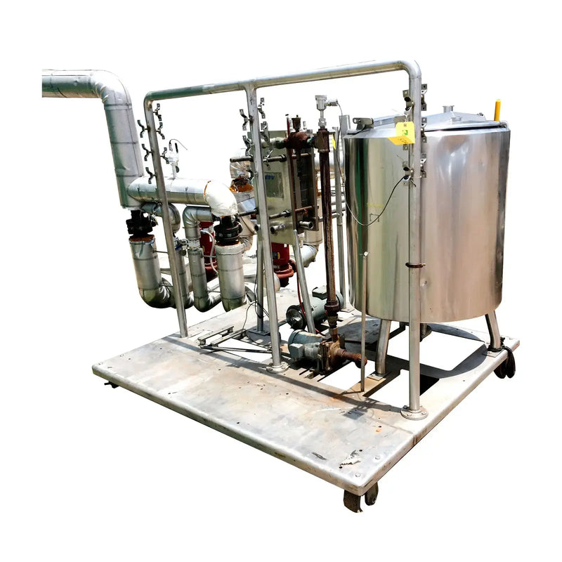 Stainless Steel HTST Skid