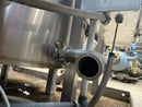Stainless Steel Jacketed Tank Skid with Controls - 165 Gallon