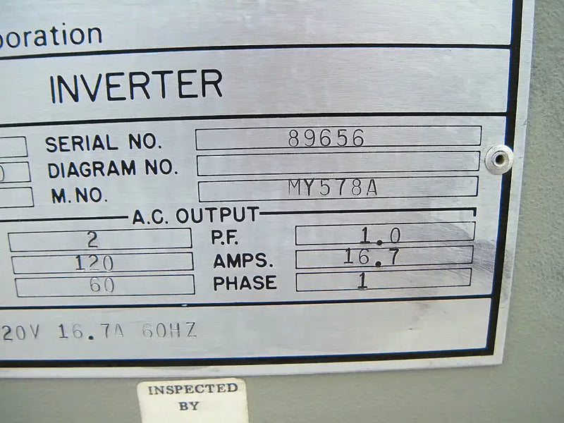 NIFE Static Inverter - 2 KVA