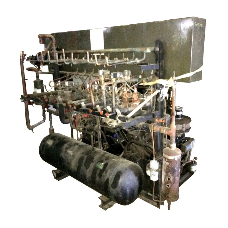 Hill Refrigeration Freon Refrigerant Compressor Rack - 30 HP
