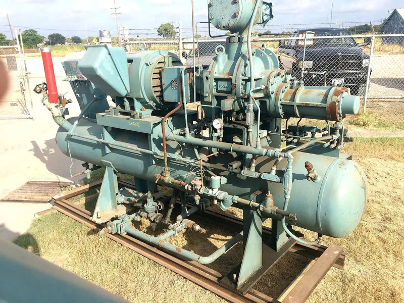 Frick RWB-II-60 Rotary Screw Compressor Package (Frick TDSH163S, 150 HP 230/460 V, Frick Micro Control Panel)