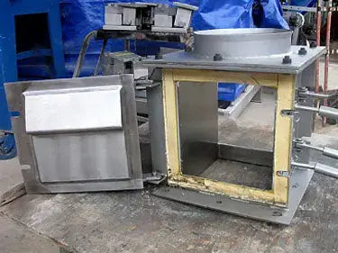 Bunting Magnetics Co. Powder Flow Thru Magnet
