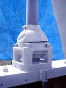 Sowers Manufacturing Company Cast Iron Jacketed Kettle with Sweep Agitation - 150 Gallon