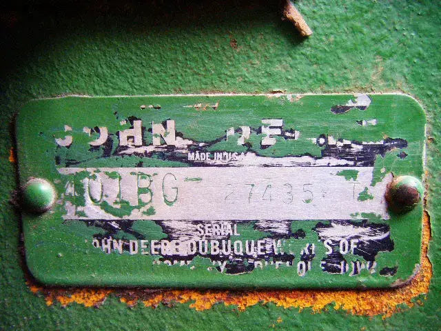 John Deere 401BG Tractor
