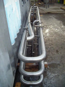 Tubos de sujeción de acero inoxidable