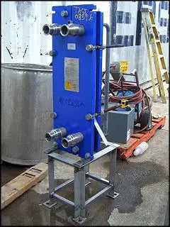 Intercambiador de calor de placas Alfa Laval M6 - 13 pies cuadrados. Pie.