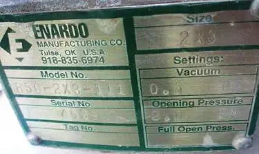 Enardo Pneumatic Valve