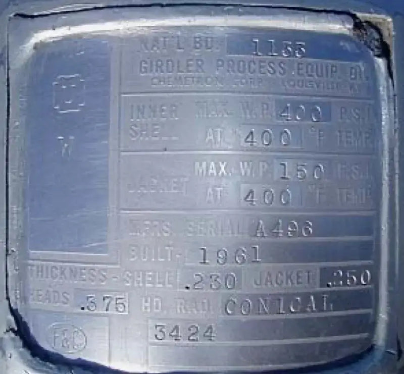 Waukesha Cherry-Burrell-Girdler Votador 6 x 48