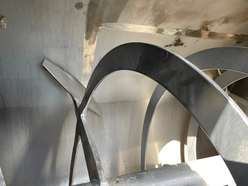 American Process Systems Cylindrical Paddle Ribbon Mixer / Dryer