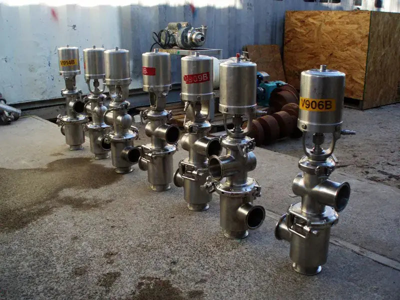 Single Stem Flow Diversion Valve