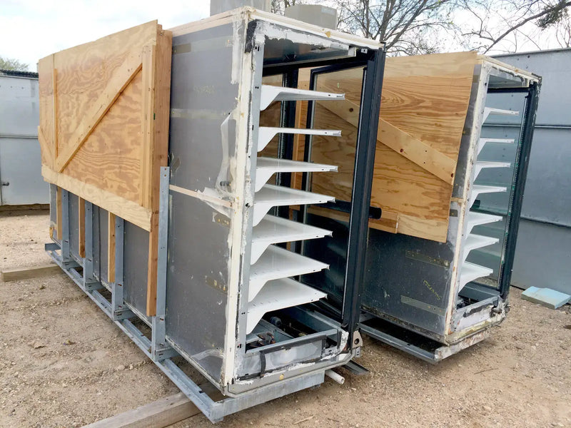 Tyler Glass 20-Door Display Freezer