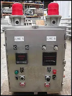 Stainless Steel Control Panel