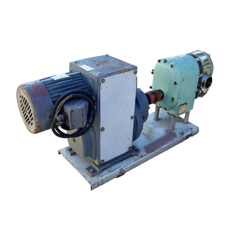 Bomba de desplazamiento positivo Tri-Clover PRE300-4M-UH4-SL-S (10 HP, 300 GPM máx.)