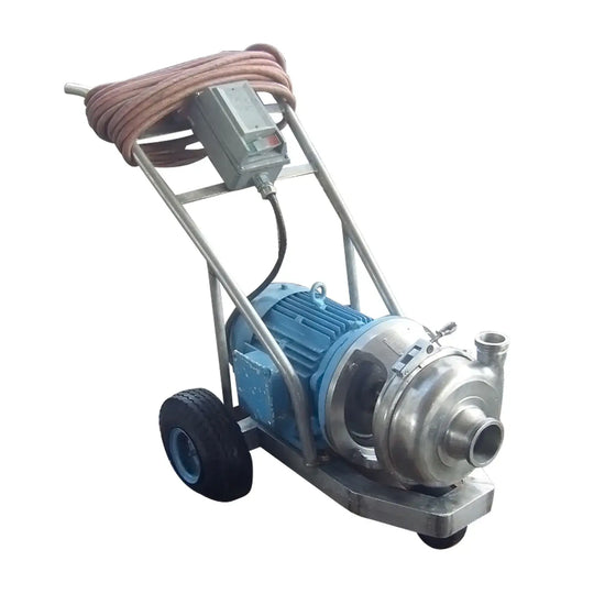 APV Puma sobre base portátil de acero inoxidable