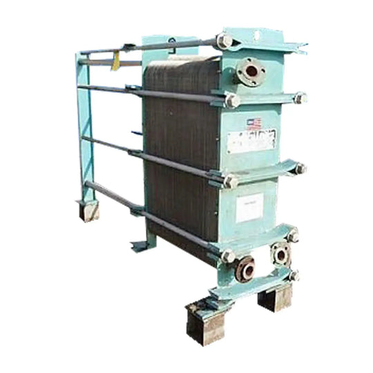 Tranter Inc. Intercambiador de calor de placas sobrealimentador - 513,7 pies cuadrados. Pie.