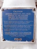 Large Multistage Booster Pump / Blower