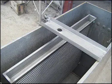 Enfriador de placas de acero inoxidable Chester-Jensen Co - 20 toneladas