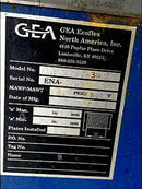 GEA Ecoflex Plate and Frame Ammonia Chiller