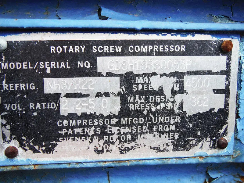 Reco RWB-100 Compressor Package (Missing Screw) | Genemco Reco RWB-100 Compressor Package (Missing Screw) | Genemco