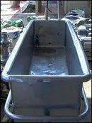 Tanque COP de acero inoxidable con bomba - 100 galones