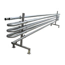 Tubo de sujeción de acero inoxidable - 2-1/2 pulgadas