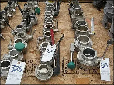 2 in Stainless Steel Butterfly Valves