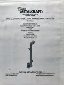 Dumper de tambor de elevación de columna de acero inoxidable