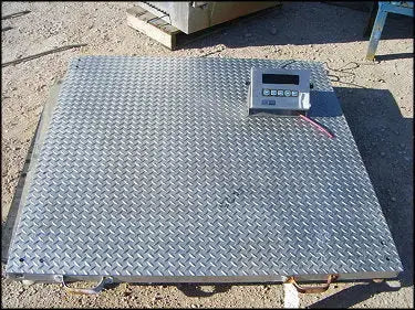 Báscula de plataforma digital GSE Scale Systems modelo 450 - 2,500 lbs