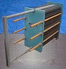 Intercambiador de calor de placas Alfa Laval M10-BFG - 780 pies cuadrados