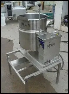 Cleveland Electric Steam Jacketed Kettle - 12 Gallon