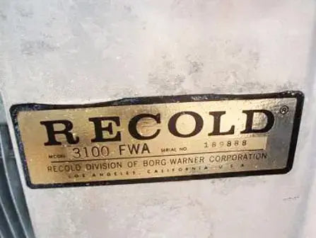 Bobina evaporadora de amoníaco/freón Recold 3100FWA (temperatura media)