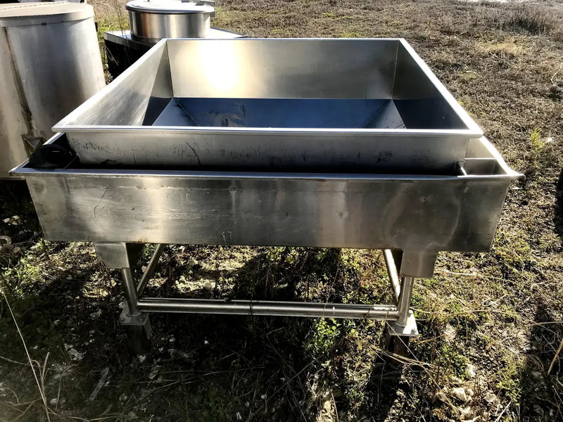 Stainless Steel Double Wall Rectangular Tank