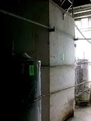 Tanques de acero con tanques laterales