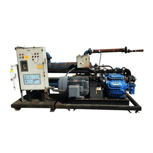 Thermal Care Water Cooled Chiller Skid - 125 HP