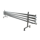 Tubo de sujeción de acero inoxidable - 2-1/2 pulgadas