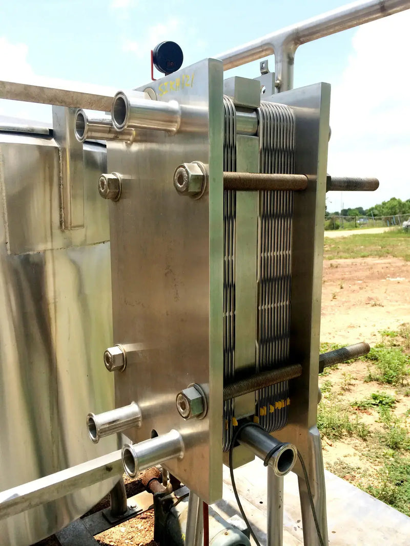 Stainless Steel HTST Skid