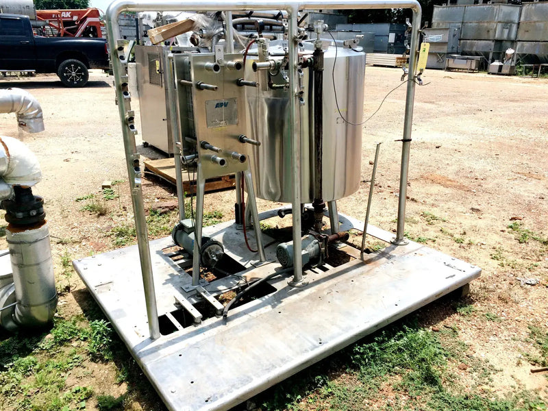 Stainless Steel HTST Skid