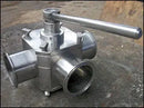 Koltek 3-Way Stainless Steel Hand Valves - 3 in.