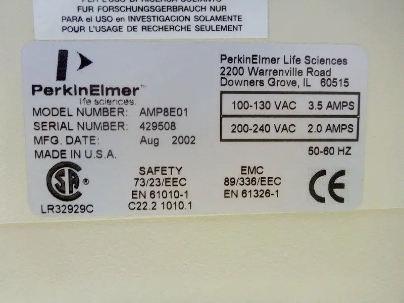 Perkin Elmer Packard Multiprobe II HT EX - 8 Tip Robotic Liquid Handler