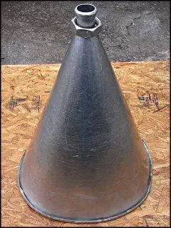 Embudo de acero inoxidable